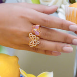 Butterfly Dance Ring