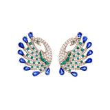 East India Peacock Earring