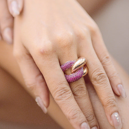 Ruby Links Ring