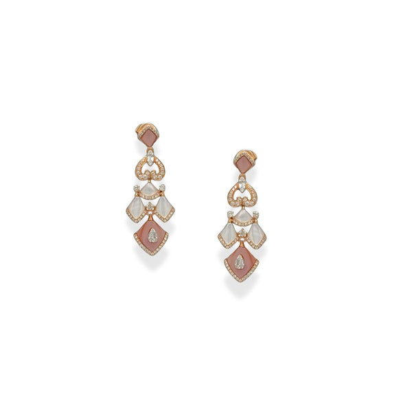 Oriental Palace Mother of Pearl Drop Earring
