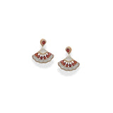 Oriental Garden Baby Fan Earring