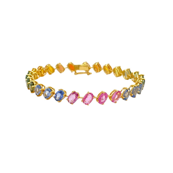 Sapphire Bonanza bracelet (oval)