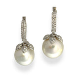 Pearl Diamond Earring
