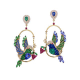 Fairy Bluebird Earring