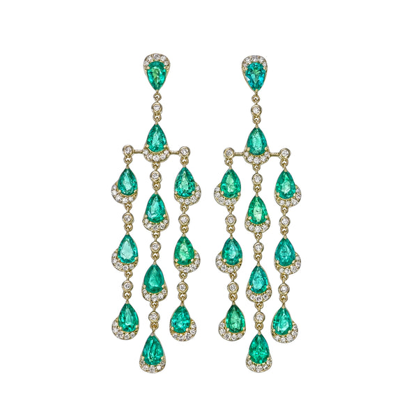 Classic Emerald Chandeliers