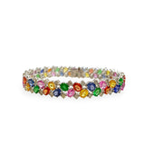 Mix Color Sapphire Bracelet