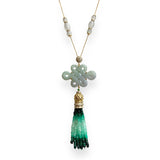 Auspicious Jade Knot necklace