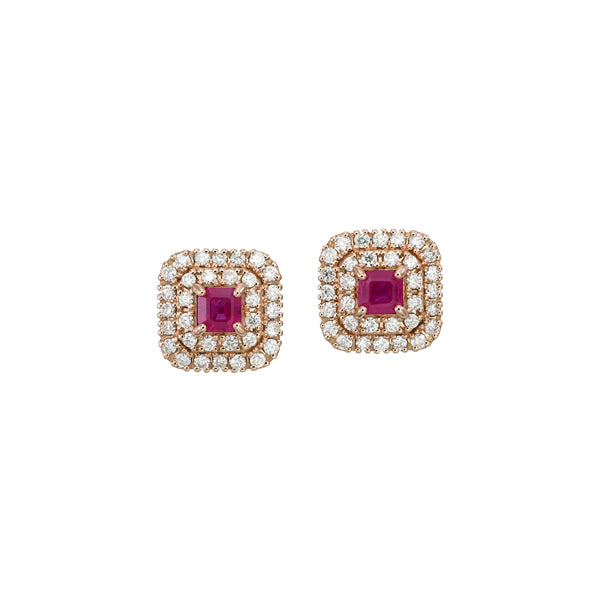 Ruby Daily Dots Earring