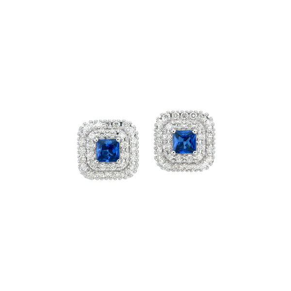 Sapphire Daily Dots Earring