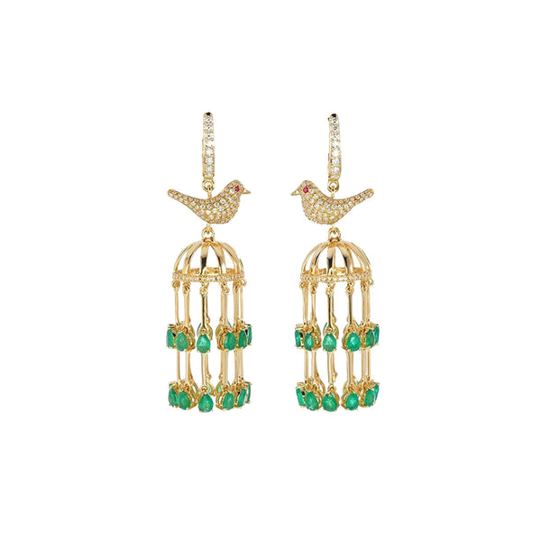 Birdcage Earring