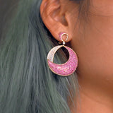 Crescent Bali Hoops