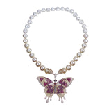 Ombré Alloy Butterfly