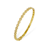 Classic Twist Diamond Bangle
