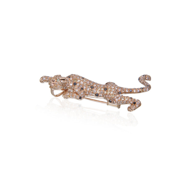 Singa Tiger Brooch