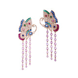 Painted Farfalla Earring