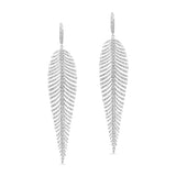 Feather Shoulder Duster Earrings