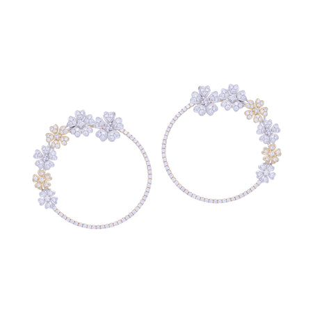 Floral Halo Earring