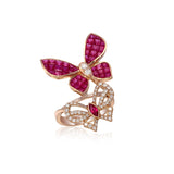 Dancing Butterflies Ring