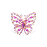 French Butterfly Ring