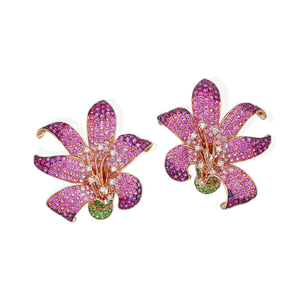 Magical Orchids Earring