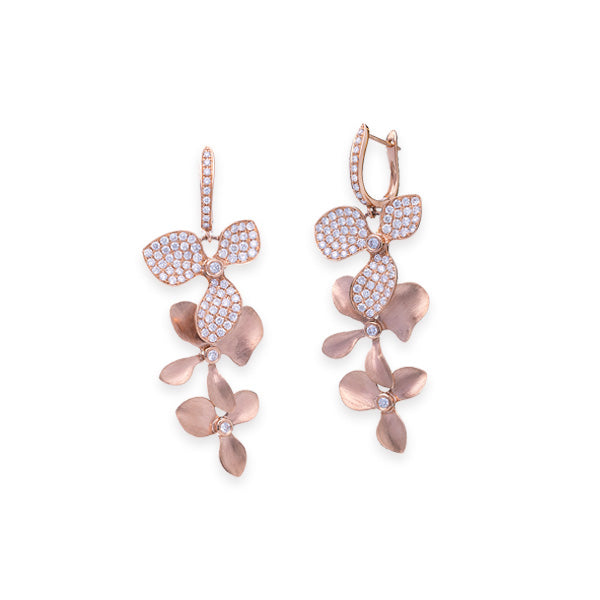 Orchid Garden Earring