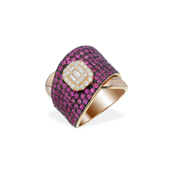 Ruby Wrap Ring