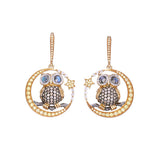 Sumatra Owl Earring